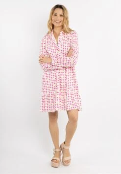 IZIAIZIA GAYA - Skjortklänning - Pink