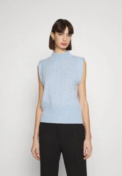 RepeatStickad Tröja - Sky