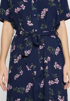 Vero Moda PetiteVMVICA SHIRT DRESS - Skjortklänning - Dark Blue Deinim -Vero Moda butik. e9288e987b9349d0b3170486ff3696a1