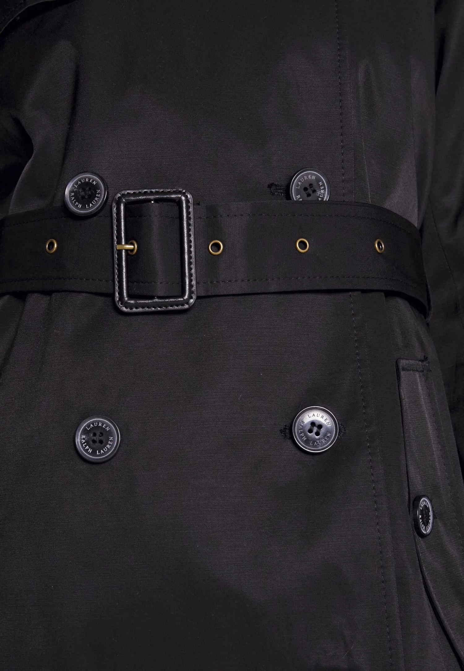 Lauren Ralph Lauren PetiteLINED - Trenchcoat - Black 7 Lauren Ralph Lauren PetiteLINED - Trenchcoat - Black - Bild 5