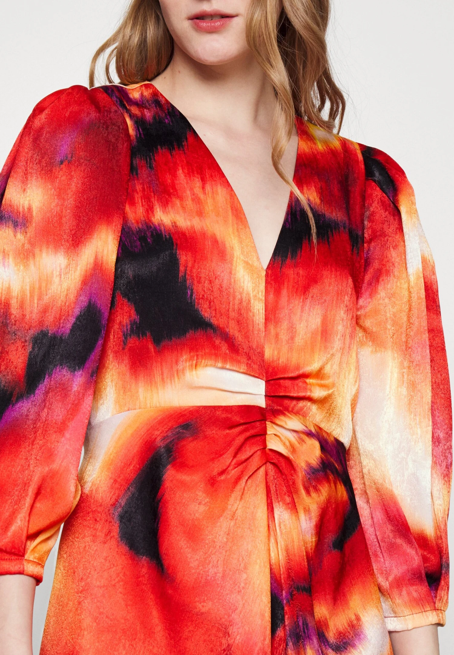 DKNYCocktailklänning - Black/persimmon Multi 8 DKNYCocktailklänning - Black/persimmon Multi - Bild 6