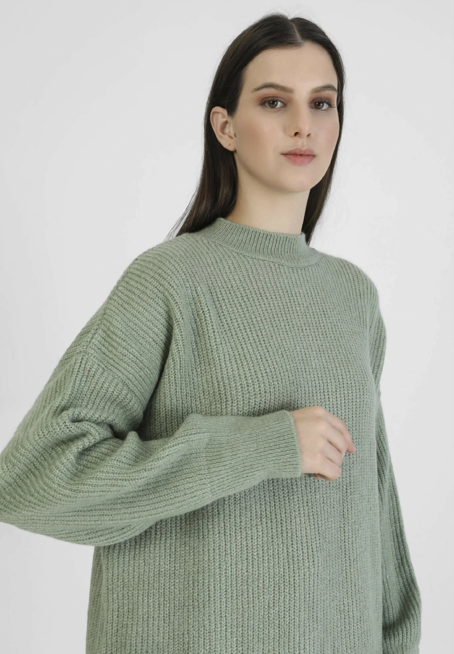 ModanisaREFKA - Stickad Tröja - Green 6 ModanisaREFKA - Stickad Tröja - Green - Bild 4