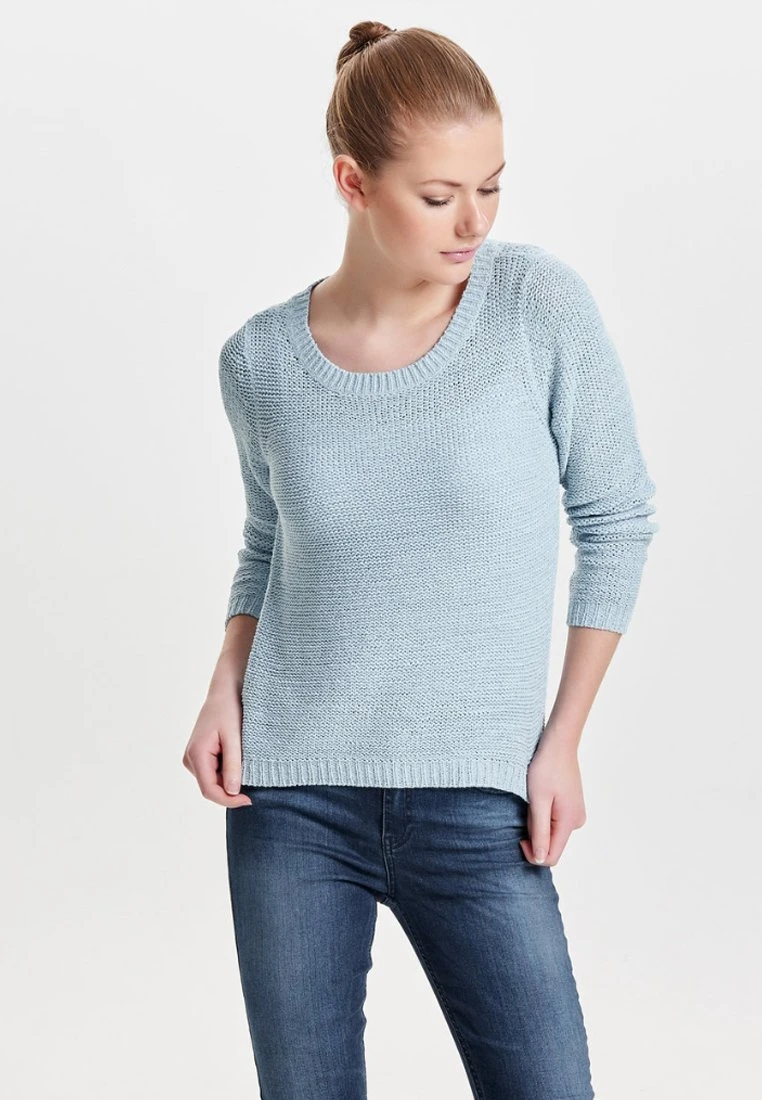 ONLYONLGEENA XO LS NOOS - Stickad Tröja - Light Blue 3 ONLYONLGEENA XO LS NOOS - Stickad Tröja - Light Blue